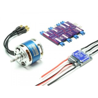 Aandrijfset  Boost 10 Brushless Motor & ESC & Programmerkaart -C3166