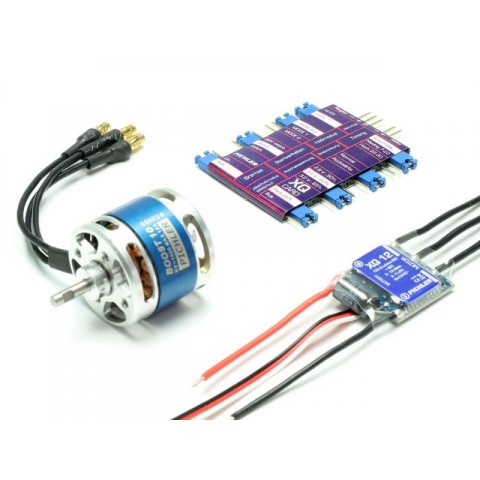 Aandrijfset  Boost 10 Brushless Motor & ESC & Programmerkaart -C3166