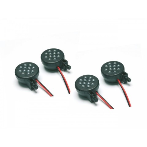 LED verlichting set 4 stuks 36 mm 4,8-6 volt -C8490