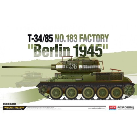 T-34/85 No.183 Factory "Berlin 1945" -(13295)