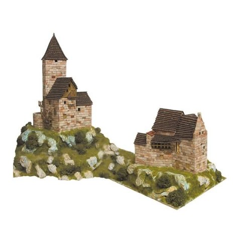 set van groot en klein kasteeltje -1301