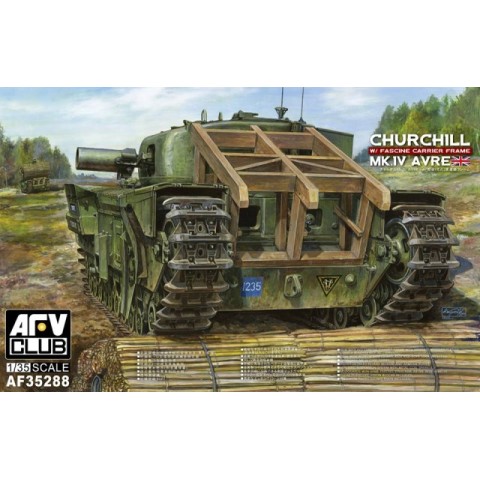 Churchill Mk.IV AVRE w/ Fascine Carrier Frame -AF35288