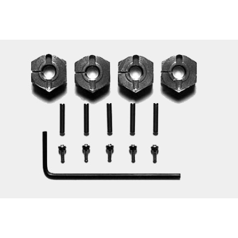Clamp Type Aluminum Wheel Hub (12 mm)