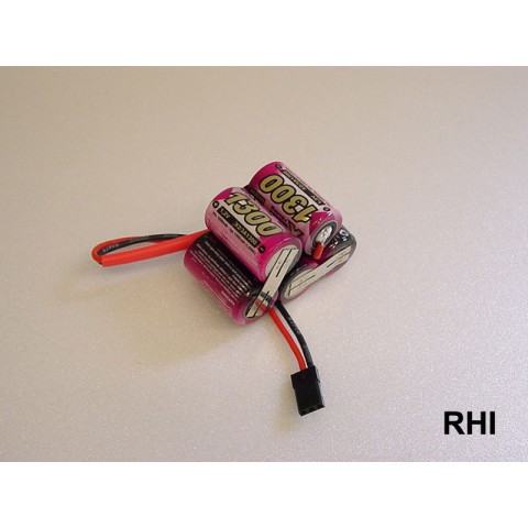Ontvanger Accu Hump 6 Volt 1300 Mah