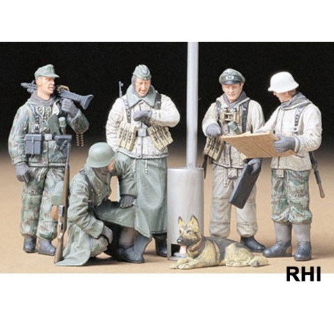 German Soldiers At Field Briefing