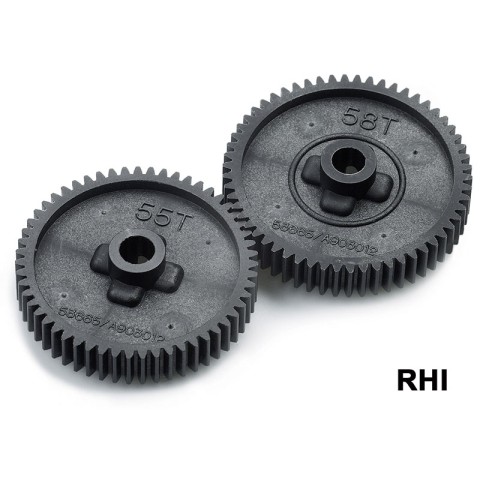 Spur Gear Set (55t/58t) TT01/TT01E