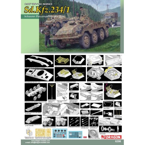 Sd.Kfz.234/1 Schwerer Panzerspahwagen (2cm) -6298