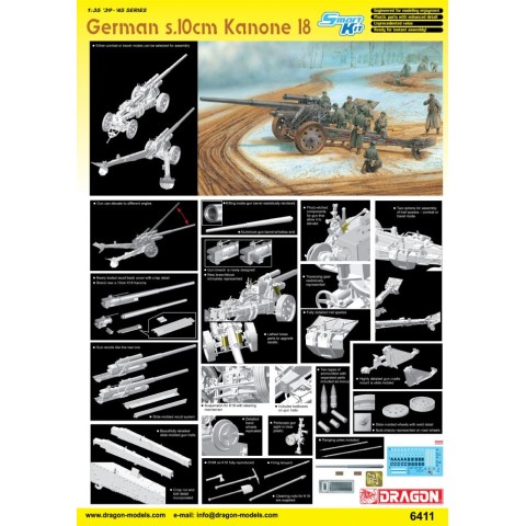 German s.10cm Kanone 18 -6411