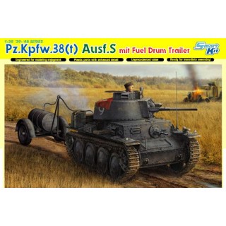 Pz.Kpfw.38(t) Ausf.S mit Fuel Drum Trailer-6435