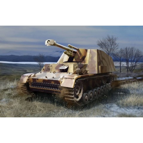 Hummel-Wespe le Pz.Haub auf Hummel Fahrgestell -6535