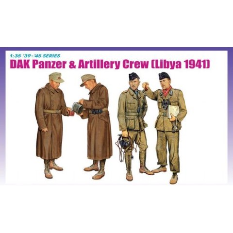 DAK Panzer & Artillery Crew (Libya 1941) -6693