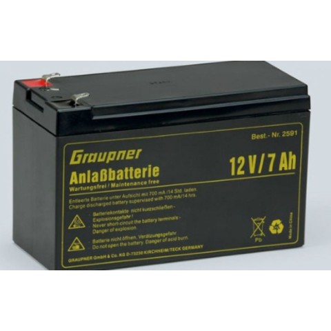 Lood Accu 12 Volt/7 Amp