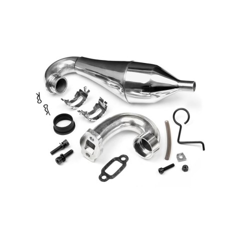 Aluminium Tunded Pipe W/HD Steel Header -87401