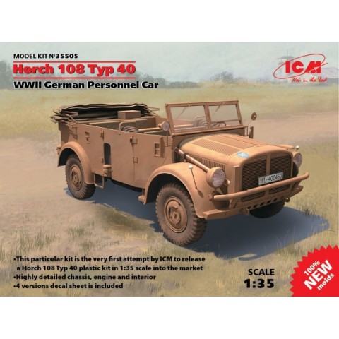 Horch 108 Typ 40 WWII German Personnel Car 35505