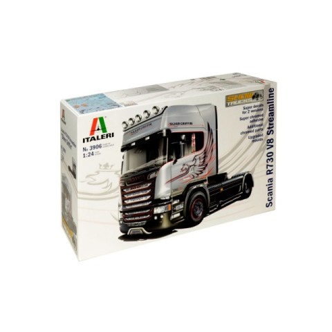 Scania R730 V8 Streamline "Silver Griffin" -3906