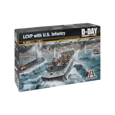 LCVP with U.S. Infantry -6524
