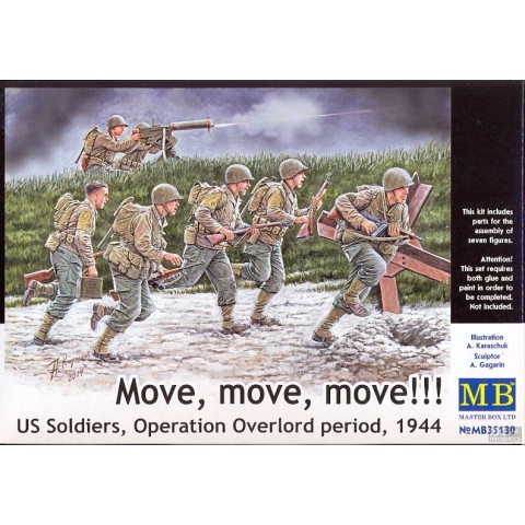 US Soldiers operation Overlord period 1944 -MB35130