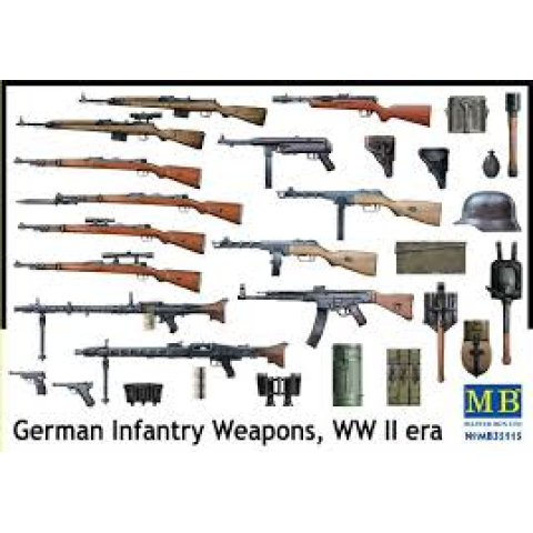 German Infantry Weapens, WW2 Era-mb35115