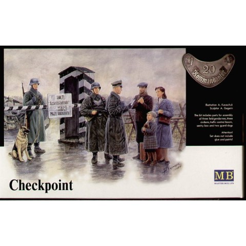 Checkpoint 1/35 Militairen Figuren Bouwpakket WW2 -MB3527