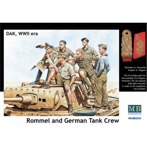 Rommel & German Tank Crew