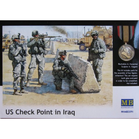 US Check Point In Iraq