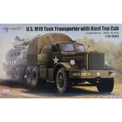 U.S. M19 Tank Transporter with Hard Top Cab -63501