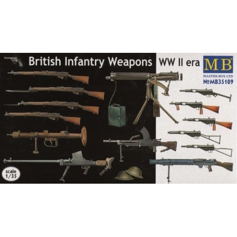 British Infantry Weapons 1/35 Militairen Figuren WW II MB35109
