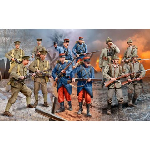 WWI INFANTRY German/British/French (1914) -02451