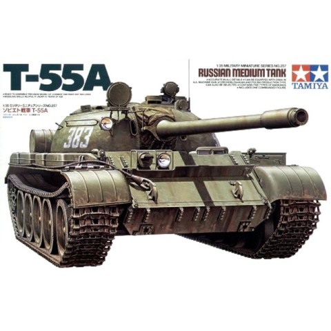 Soviet Medium Tank T-55A -(35257)