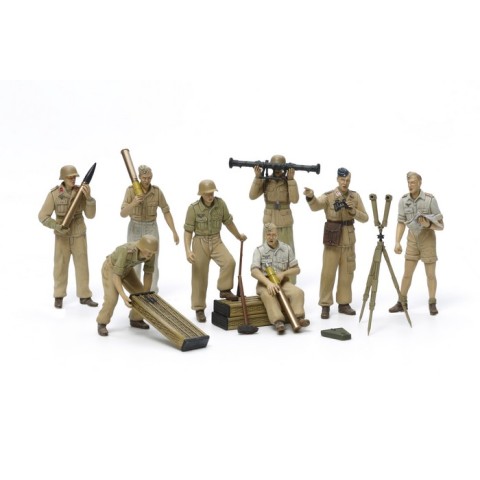 German African Corps Luftwaffe Artillery Crew Set -35343