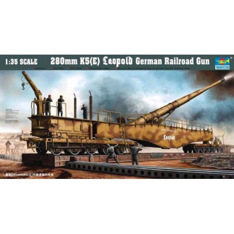 280mm K5(E) Leopold Railroad Gun -00207