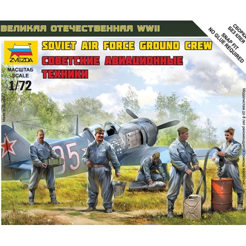 Soviet Air Force Ground Crew -6187
