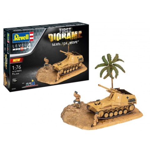 First Diorama Set - Sd.Kfz. 124 Wespe -03334