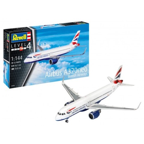 Airbus A320 neo British Airways & Verf & Lijm & Penseeltje - 63840