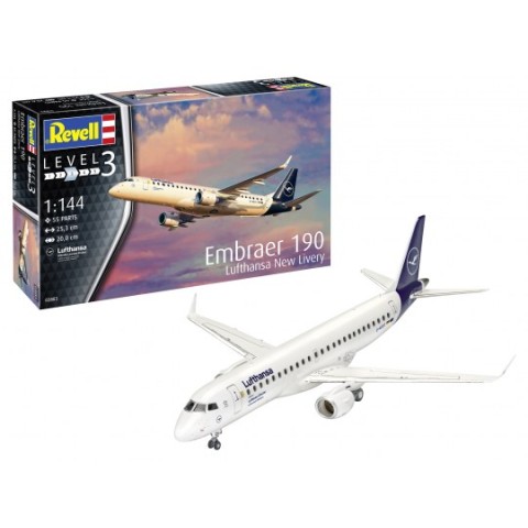 Embraer 190 Lufthansa New Livery 03883