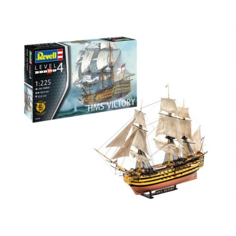 H.M.S. Victory & Lijm & Verf & Penseeltje -05408