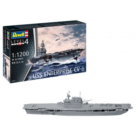 USS Enterprise CV-6 -05824