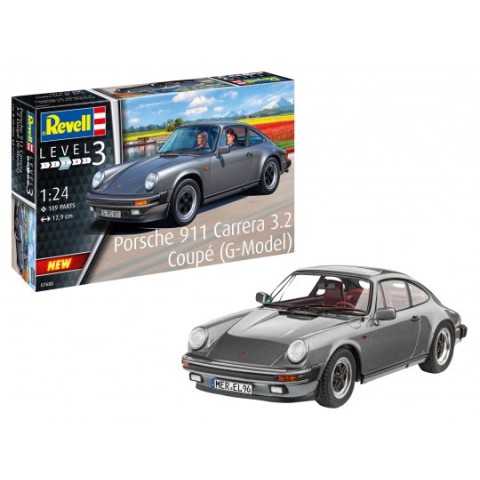 Porsche 911 G Model Coupé & Lijm & Verf & Penseeltje - 67688