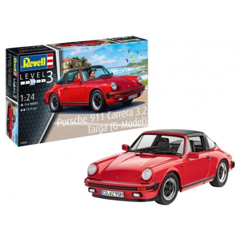 Porsche 911 G Model Targa & Lijm & Verf & Penseeltje -67689