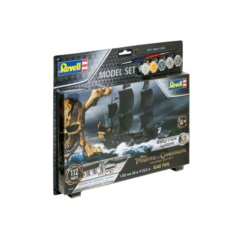 Black Pearl & Verf & Lijm & Penseetje -65499