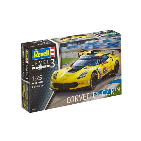 Corvette C7.R & Verf & Lijm & Penseeltje -67036