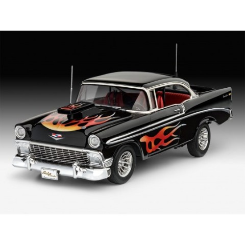1956 Chevy Customs -67663