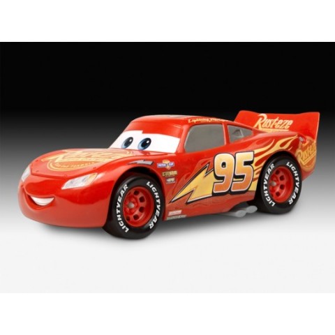 Lightning McQueen & Verf & Lijm & Penseeltje -67813