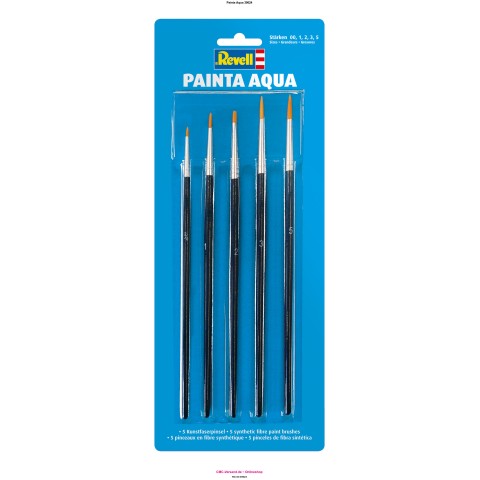 Penseeltjes Painta Aqua Rond Assorti 5 pcs -39624