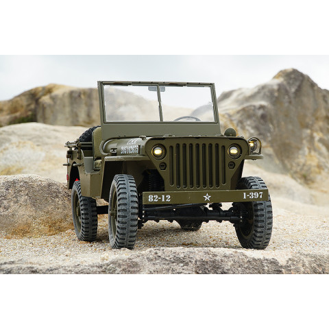 1/6TH MILITARY SCALER RTR -ROC001RS