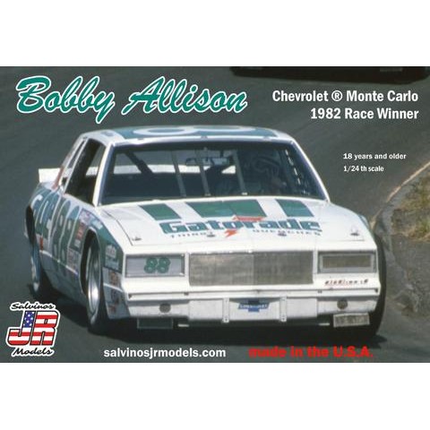 BOBBY ALLISON CHEVROLET ® MONTE CARLO 1982 RACE WINNER -BAMC1982R