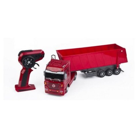 Mercedes-Benz Actros Kipwagen 1:32 Rood  2.4 GHz -50081