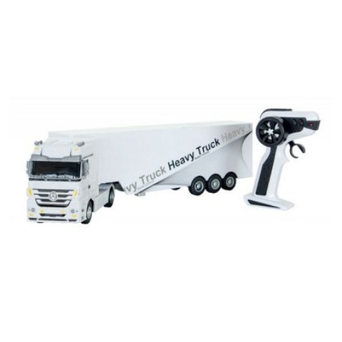 Mercedes-Benz Actros Heavy Truck Trailer 1:32 Wit 2.4 GHz -50090