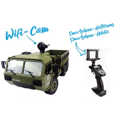 1/12 U.S. Miltary Truck-50245 475 x 150 x 170 mm