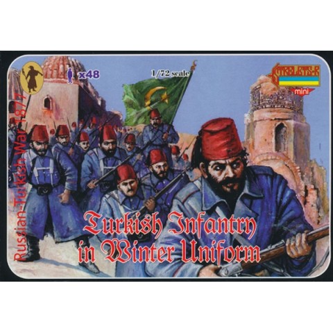 Turkish Infantry in Winter Uniform 1877 Russo-Turk -M066